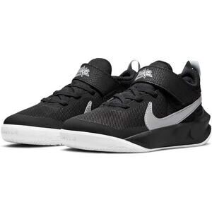 NWT NIKE unisex GS Great School Trainers Shoes,Black/White/Metallic Silver-4.5